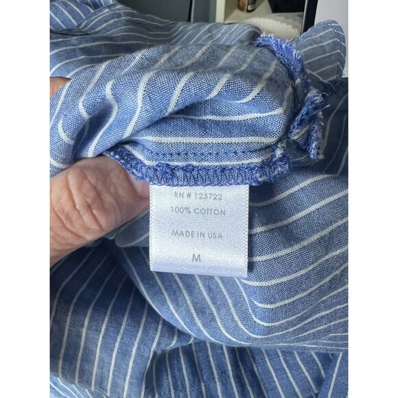 XiRENA Blue and White Striped Maxi Dress - Picture 6 of 10